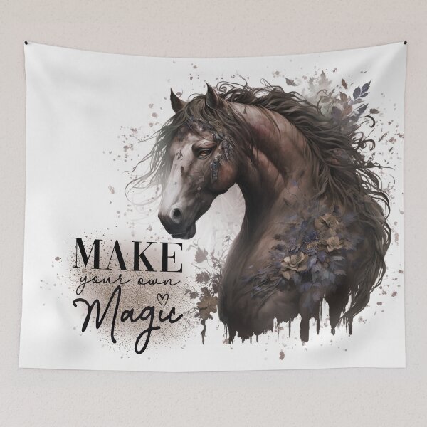 Item preview, Make Your Own Magic Brown Glitter Horse designed and sold by MixinMadness.