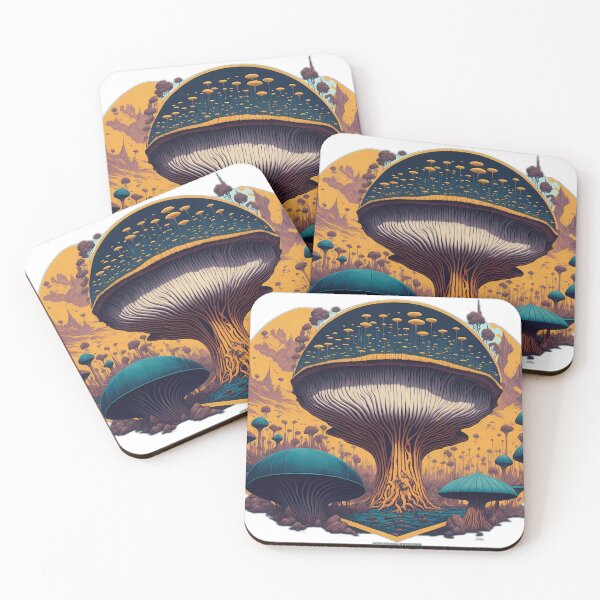 Item preview, Psilocybe Tampanensis Alien Landscape designed and sold by Transelasticart.