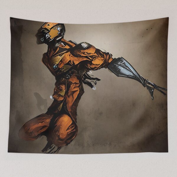 Item preview, Ninja cyborg designed and sold by Glenbobagins.