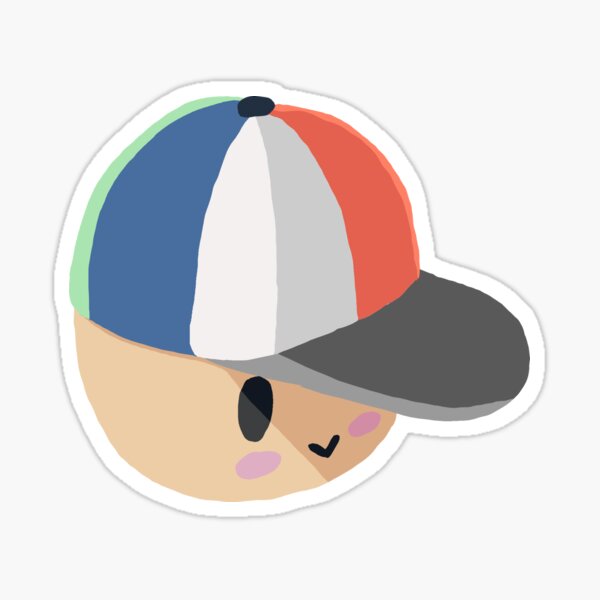 "Baseball Cap" Sticker for Sale by PopBinStudios Redbubble
