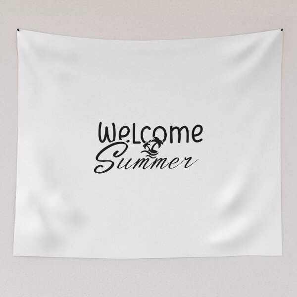 Item preview, summer welcome- hello summe designed and sold by InspireSticker.