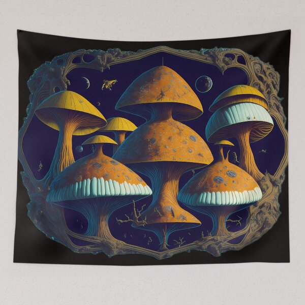 Item preview, "Psilocybe Cubensis B+ Utopia" designed and sold by Transelasticart.