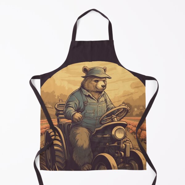 Item preview, Rustic Bear: Vintage Farmer's Journey designed and sold by Zandalus.