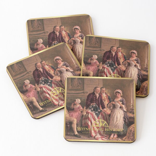 Item preview, Betsy Ross sewing the flag designed and sold by witnessinghist.