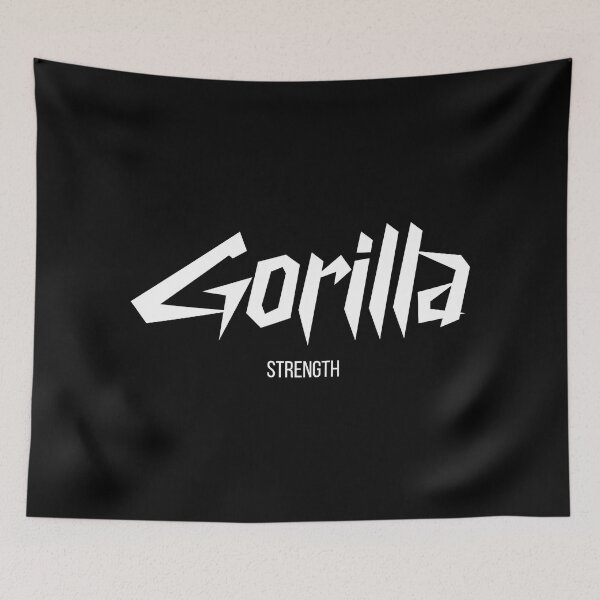 Item preview, Gorilla Strength - Stand Firm with Quiet Power designed and sold by AstroBeastCo.