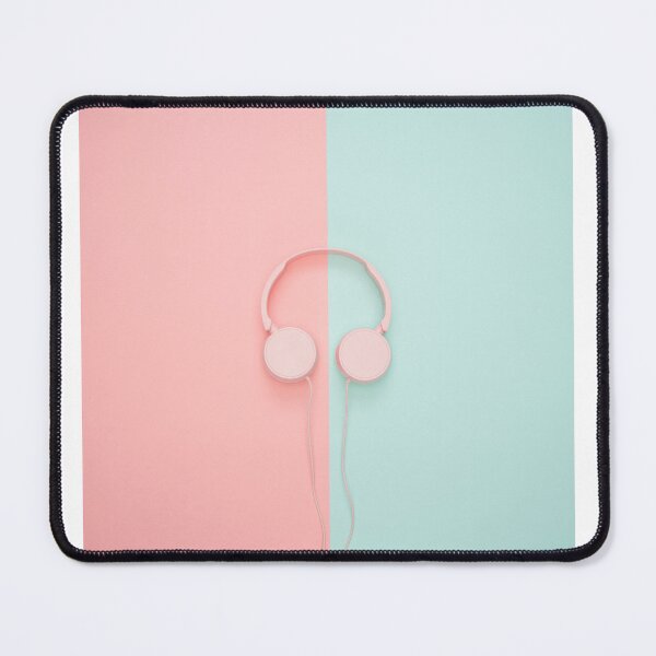 Item preview, Pastel Matte Pink&Blue Headphones iPhone Samsung Case Protective Cover for Your Smartphone designed and sold by JoyTop.