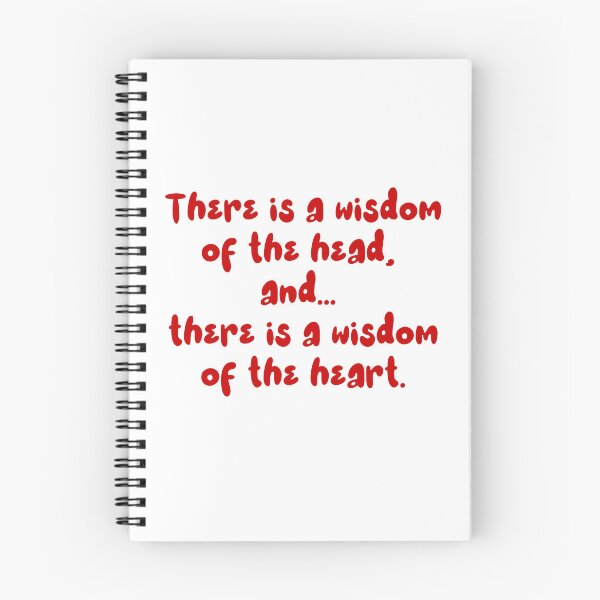 Item preview, Charles Dickens - 'Wisdom of the Head and Heart' Enlightening Quote Design designed and sold by wordartistry.