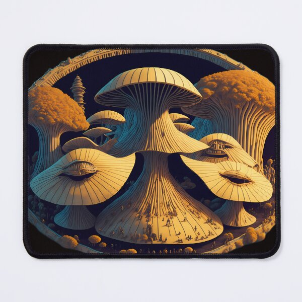Item preview, "Psilocybe Allenii Alien Euphoria" designed and sold by Transelasticart.