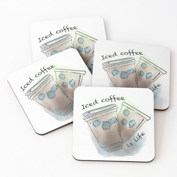 Item preview, Iced coffee is life designed and sold by Idnar667.
