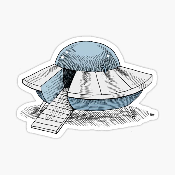 UFO cruiser model FZ120 Sticker