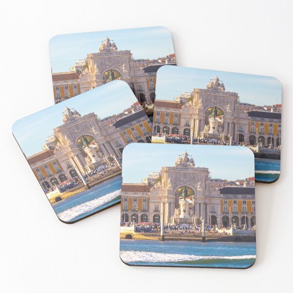 Item preview, PRAÇA DO COMÉRCIO. Cais das colunas. Lisbon designed and sold by Tereza Pilar  Art.