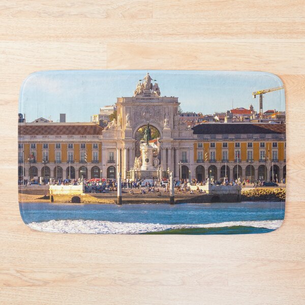 Item preview, PRAÇA DO COMÉRCIO. Cais das colunas. Lisbon designed and sold by Tereza Pilar Art.