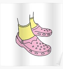 crocs and socks Poster