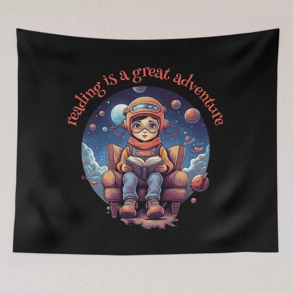 Item preview, reading is a great adventure designed and sold by adigitaldreamer.