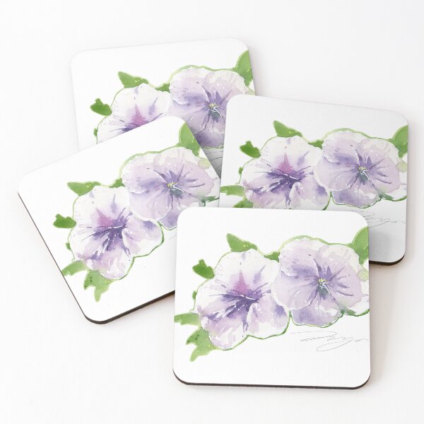 Item preview, floral watercolor illustration designed and sold by zwke-art.