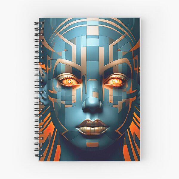 Item preview, Symphony of Shapes: Abstract Geometric Woman's Face designed and sold by EVA4designs.