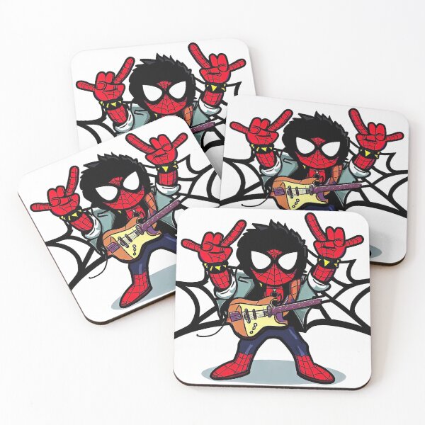 Item preview, Spider-boy Dressed Up As A Rockstar Cartoon designed and sold by Innercosmic.