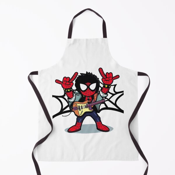 Item preview, Spider-boy Dressed Up As A Rockstar Cartoon designed and sold by Innercosmic.