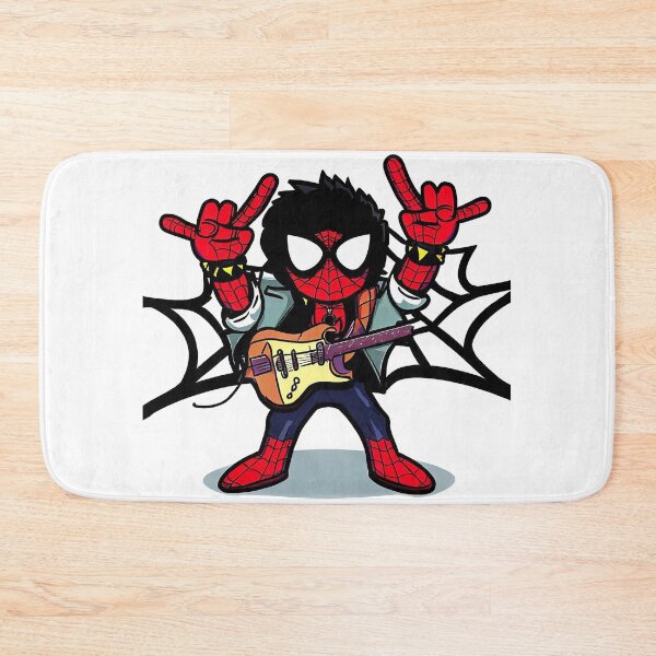 Item preview, Spider-boy Dressed Up As A Rockstar Cartoon designed and sold by Innercosmic.