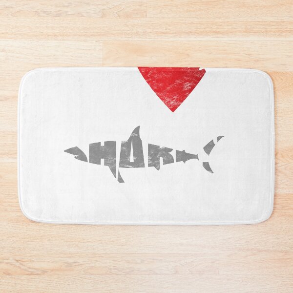 Item preview, I Love Sharks Cool Shark Bite Shark Lover Shirt for Fishermen Ocean Lovers designed and sold by madeulaugh.