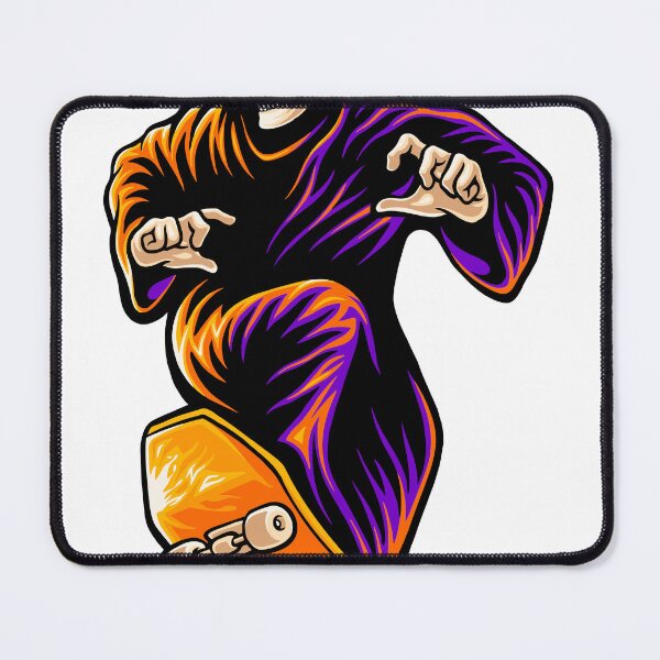 Artikelvorschau, Death Reaper Art Illustration Aufkleber entworfen und verkauft von stickerlabshop.