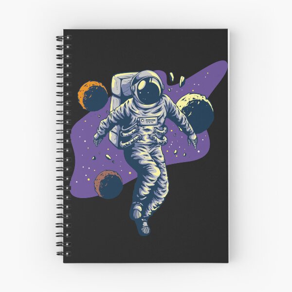 Item preview, Floating Astronaut Aesthetic Art Illustration designed and sold by stickerlabshop.
