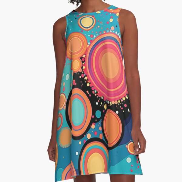 AsoEbi Ankara A-Line Dress
