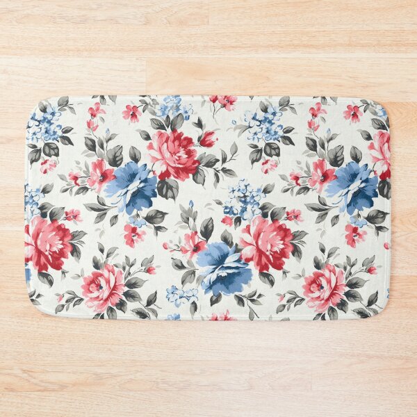 Item preview, Red White and Blue Patriotic Shabby Chic Floral  designed and sold by VintageFlorals.