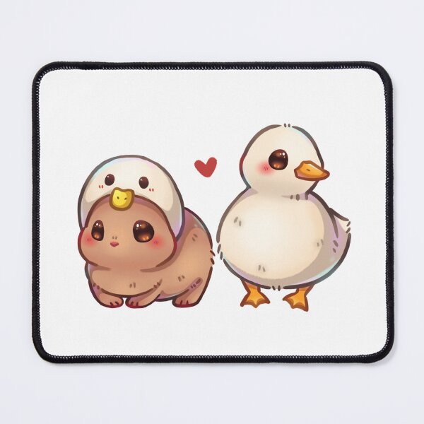 Item preview, Las mejores amigas del conejito y el pato designed and sold by RiacchieIllus.