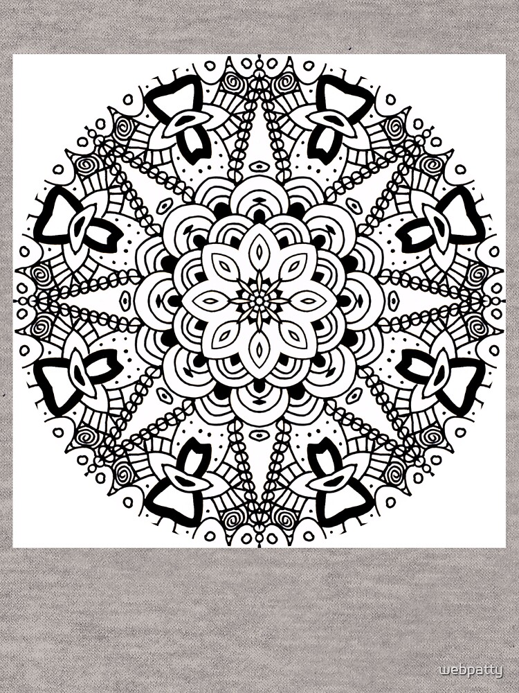 DIY Mandala Coloring Pattern - Color Your World - Create Your Own