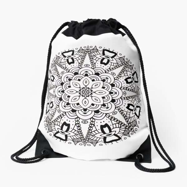 color your own drawstring backpack