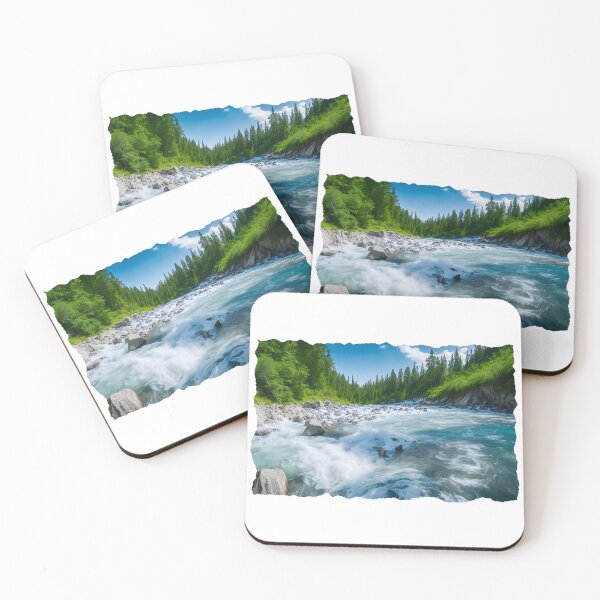 Item preview, River and rocks painting designed and sold by Dr-Kane.