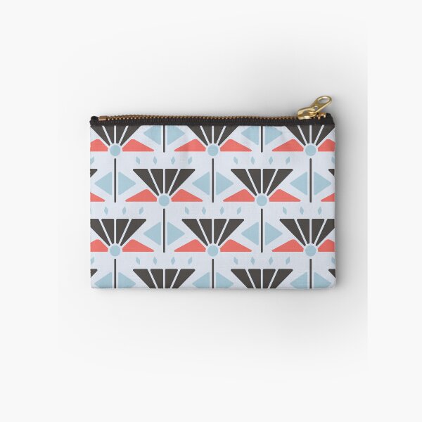 Item preview, KF 0025 H - Retro Vintage Flowers Minimalist 70s Modern Geometric Floral Pattern designed and sold by KhakiFinch.