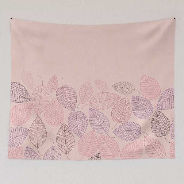 Item preview, LEAVES ENSEMBLE PINK II designed and sold by Pia Schneider.