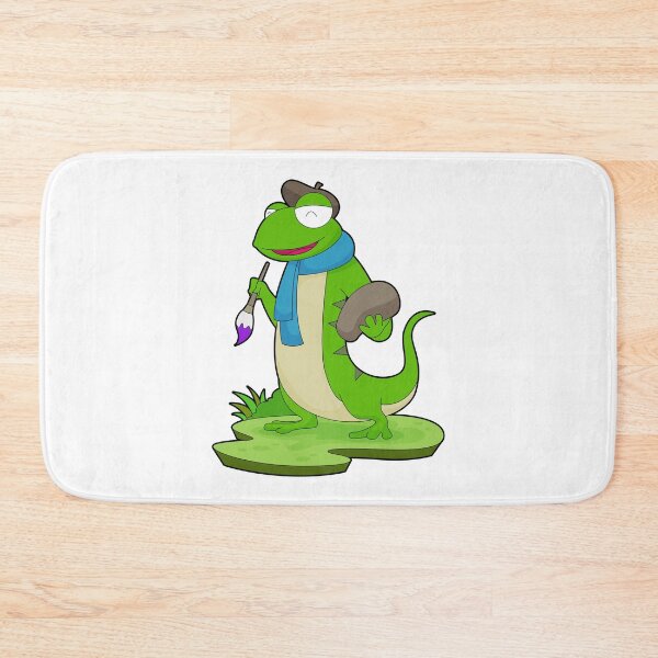 Item preview, Lizard Painting Paint brush designed and sold by Snabdesign84.