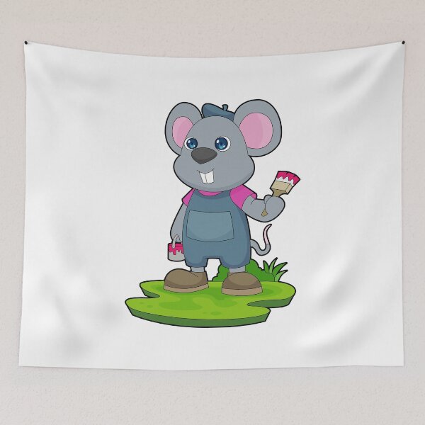 Item preview, Mouse Painting Paint brush designed and sold by Snabdesign84.
