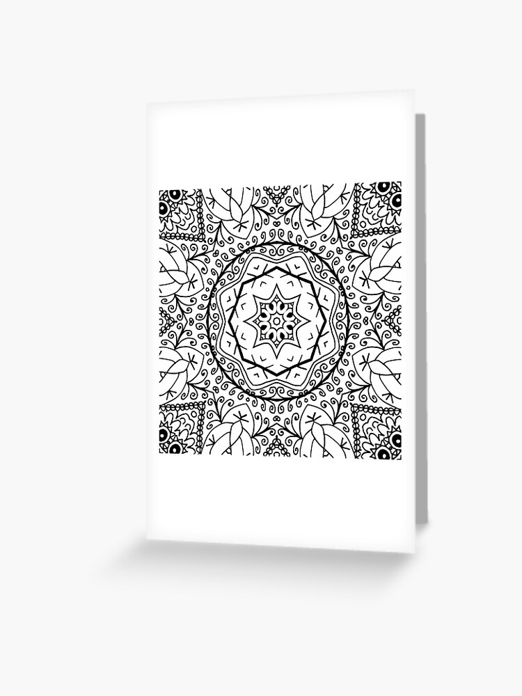 Color Your Own MANDALA - DIY Coloring Book 01 Spiral Notebook for Sale by  EDDArt