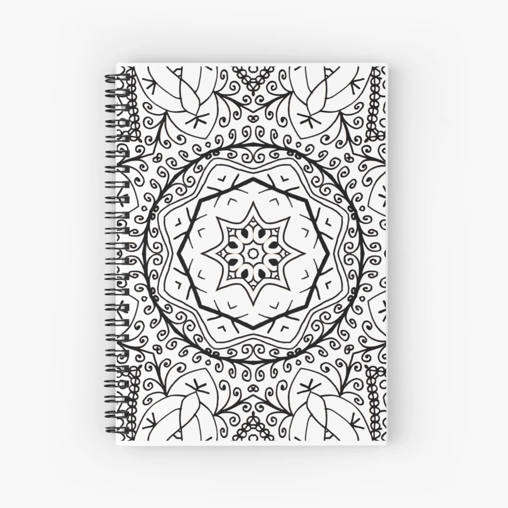 DIY Mandala Coloring Pattern - Color Your World - Create Your Own