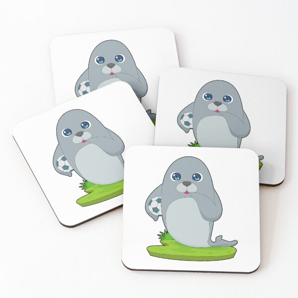 Item preview, Seal Soccer player Soccer designed and sold by Snabdesign84.