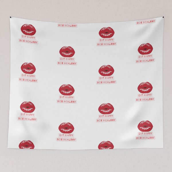 Item preview, Eat Happy Not Healthy  designed and sold by nagucv107.