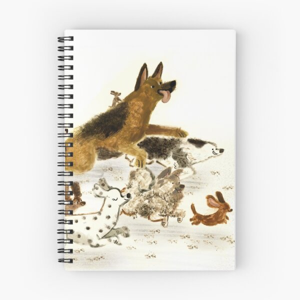 Item preview, Silly Dogs Running designed and sold by jmsillustrates.