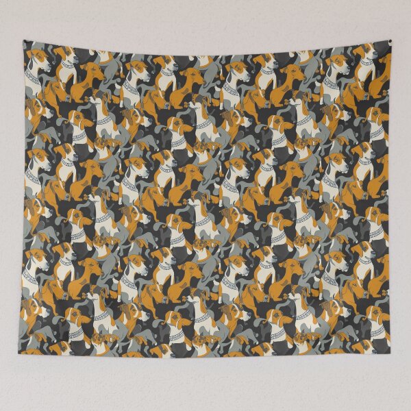 Item preview, Dog pattern designed and sold by Benszpatterns.