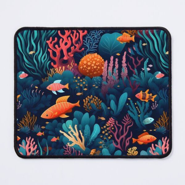 Item preview, Curious Creatures of the Deep designed and sold by Pattern Oasis.