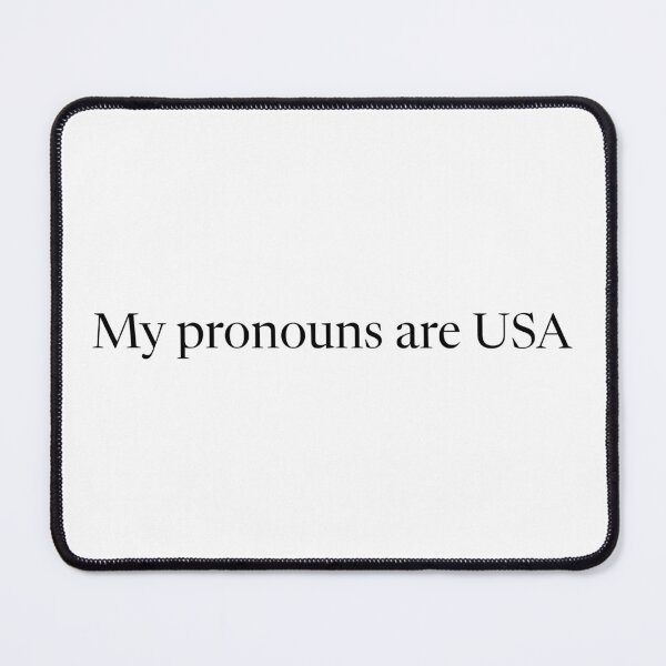 Item preview, My pronouns are USA designed and sold by LosCustoms-Shop.