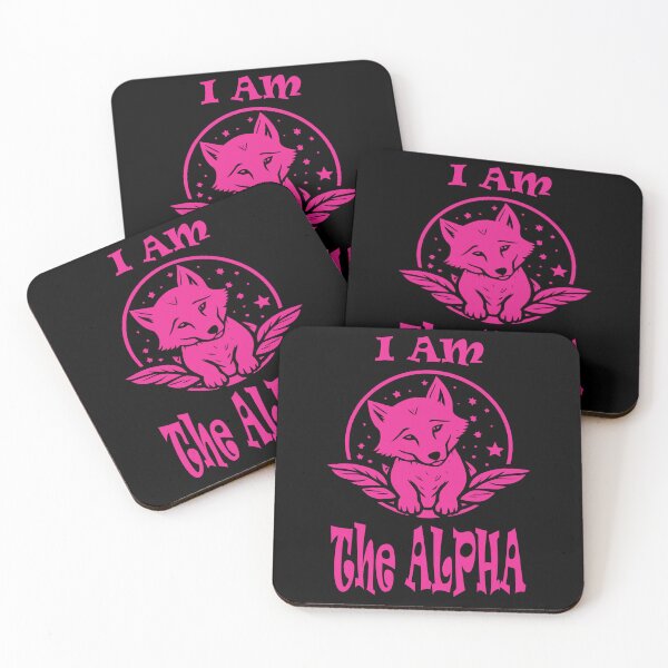 Item preview, Fox Alpha Deep Pink designed and sold by Soulemotion.