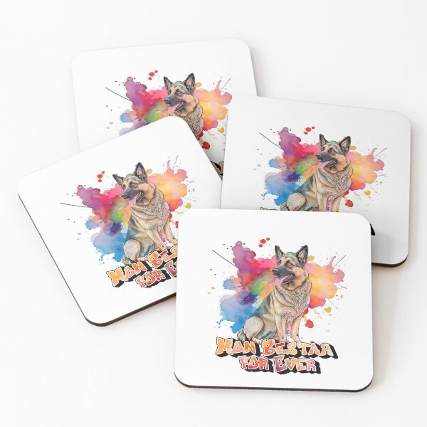 Item preview, German Shepherd dog, Mon Bestah for ever, for guard dog lovers, in French designed and sold by isaweb.