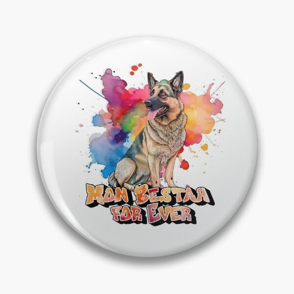 Artikelvorschau, Deutscher Schäferhund, Mon Bestah für immer, für Wachhundliebhaber, auf Französisch entworfen und verkauft von isaweb.