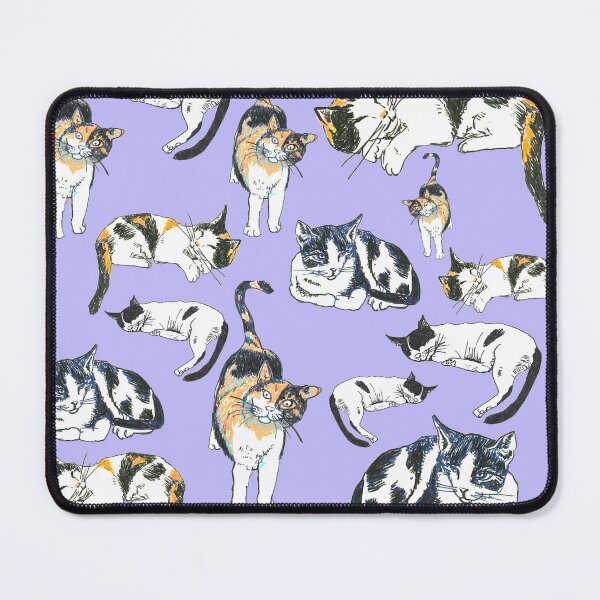 Item preview, Purple Greek Cats designed and sold by Anna Rivet.