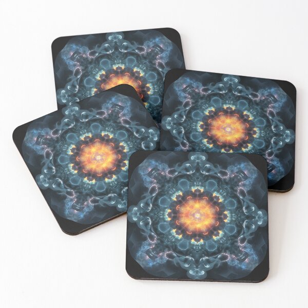Item preview, Fractal mandala effect designed and sold by soulbodymovemet.