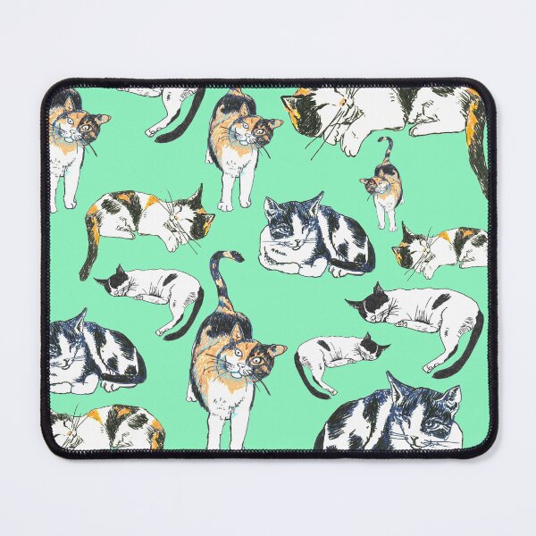 Item preview, green greek cats designed and sold by Anna Rivet.